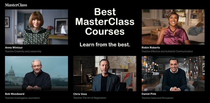 best-masterclass-courses